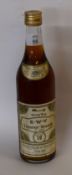 1 bottle KWV 10 YO Liqueur Brandy, 70° proof, 24 fl oz