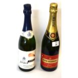 1 bottle NV Piper Heidsieck Champagne, t/w 1 bottle NV Peach Royale Sparkling Wine (2)