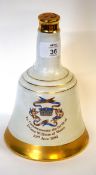 1 bottle Bell's Decanter for Birth of Prince William of Wales 21st June 1982