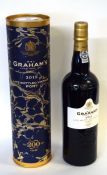 1 bottle 2015 Graham LB Vintage Port (in tube)