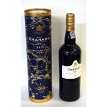 1 bottle 2015 Graham LB Vintage Port (in tube)