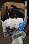 ELECTRIC FAN AND BOXED VACUUM CLEANER
