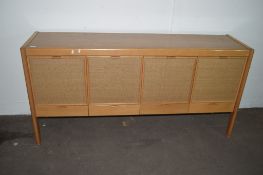 GOOD QUALITY RETRO STYLE SIDEBOARD, LENGTH APPROX 175CM