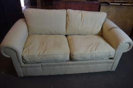 MODERN TWO-SEATER SOFA, WIDTH APPROX 172CM