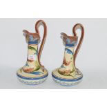 PAIR OF TORQUAY TYPE WARE EWERS