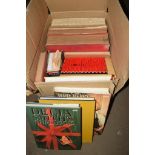 BOX OF COOKERY BOOKS INCLUDING DELIA SMITHS CHRISTMAS BOOK