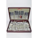 LARGE CASED SET OF SILVER PLATED WARES IN ORIGINAL BOX