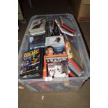 BOX OF DVDS