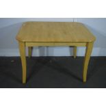 MODERN DINING TABLE, 109CM LONG