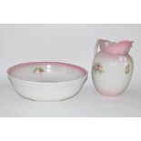 CERAMIC JUG AND BASIN SET