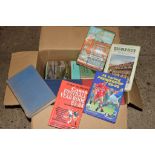 BOX OF BOOKS, VARIOU TITLES INCLUDING THE PRACTICAL BUIDLER, F A CARLING PREMIERSHIP, SIGNPOSTS
