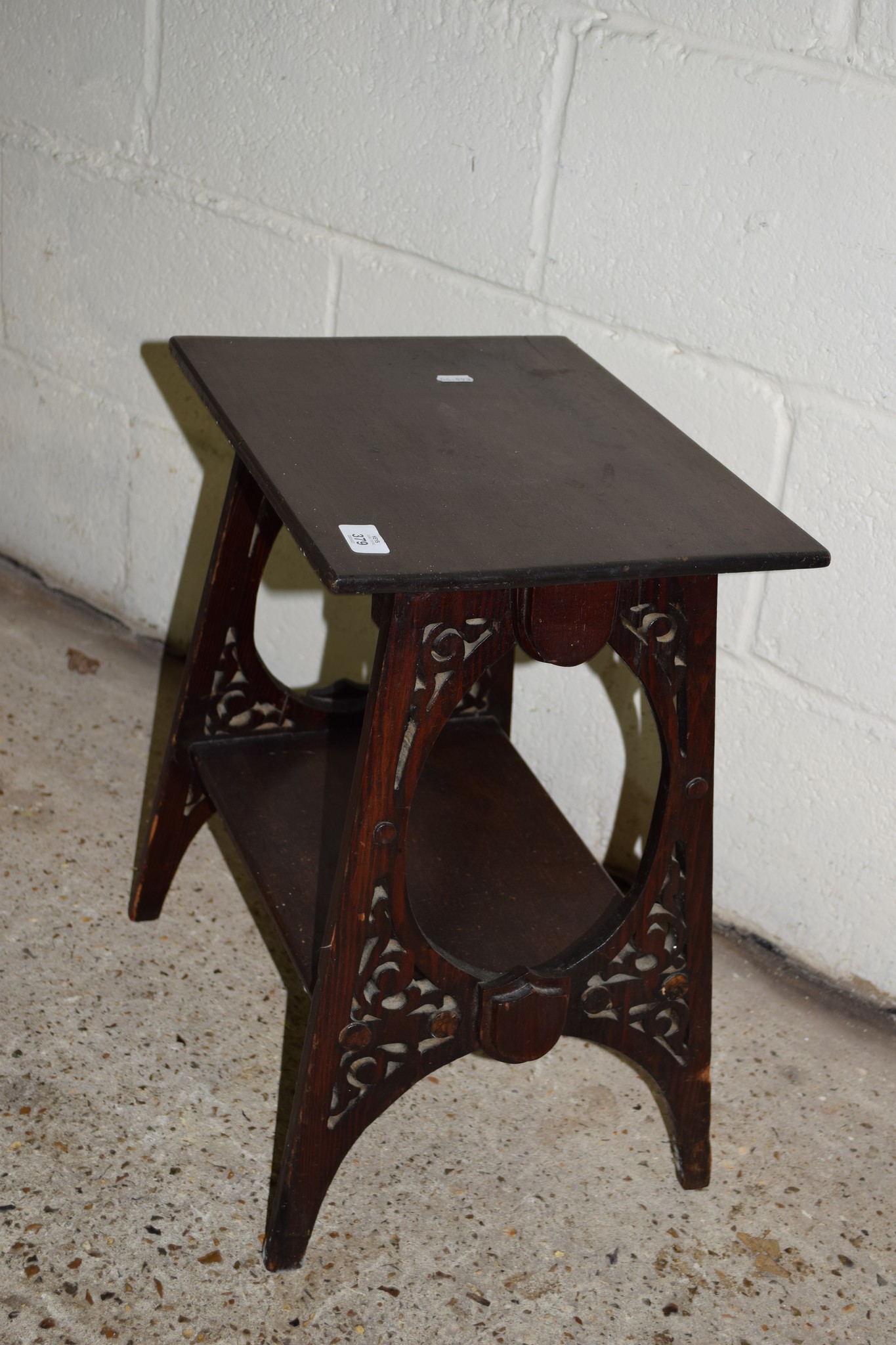 EASTERN STYLE LOW OCCASIONAL TABLE, WIDTH APPROX 40CM - Image 2 of 2