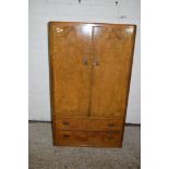 SMALL UTILITY TYPE WARDROBE, WIDTH APPROX 90CM