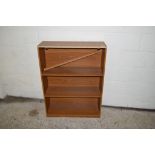 SMALL BOOKCASE, WIDTH APPROX 79CM