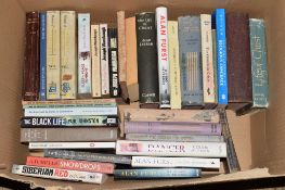 BOX OF BOOKS, SOME HARDBACKS, SOME RELIGIOUS INTEREST INCLUDING THE LIFE OF CHRIST, RELIGIOUS