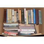 BOX OF BOOKS, SOME HARDBACKS, SOME RELIGIOUS INTEREST INCLUDING THE LIFE OF CHRIST, RELIGIOUS