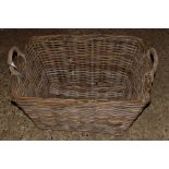 LARGE BASKETWEAVE CONTAINER