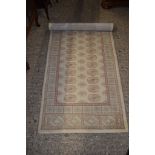 SMALL GEOMETRIC DESIGN RUG, WIDTH APPROX 80CM