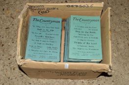 BOX OF THE COUNTRYMAN MAGAZINES FROM 1948 ONWARDS