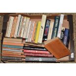 BOX OF BOOKS, INCLUDING THE SILMARILLION BY TOLKIEN, ROBERT HARRIS ENIGMA, P D JAMES, DEATH IN