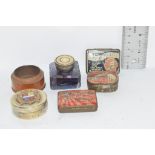 PLASTIC BOX CONTAINING SMALL BOXES OF HMV GRAMOPHONE NEEDLES, BOX OF SONGSTER NEEDLES AND BOX OF