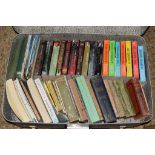 CASE CONTAINING BOOKS, SOME TRAVEL AND NOVELS INCLUDING ISTANBUL PASSAGE