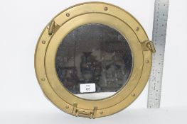 BRASS SHIPS MIRROR