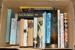 BOX OF BOOKS, MAINLY EGYPTIAN INTEREST INCLUDING MYTHOLOGY, CHRONICLE OF THE PHAROAHS ETC