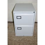 TWO-DRAWER METAL FILING CABINET