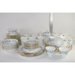 COLCLOUGH DINNER AND TEA WARES COMPRISING PLATES, SIDE PLATES, TEA POT, CUPS, SAUCERS AND MUGS