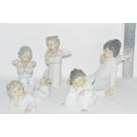 LLADRO FIGURES, SOME OF ANGELS