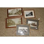 FRAMED OLD PHOTOGRAPH OF THE FISHERMAN'S BEACH, SHERINGHAM, FURTHER PHOTOGRAPH OF A SHERINGHAM