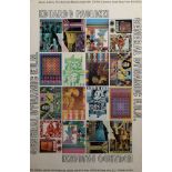 AR Eduardo Paolozzi, "- General Dynamic F.U.N.", coloured poster, 76 x 50cm, unframed