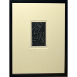 Eric Gill (1882-1940), Mother and child, original wood engraving from Cleverdon edition 1929, 14 x