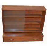 Mid Century Danish P.S System Teak Wall Unit/Cabinets, each 80cm wide