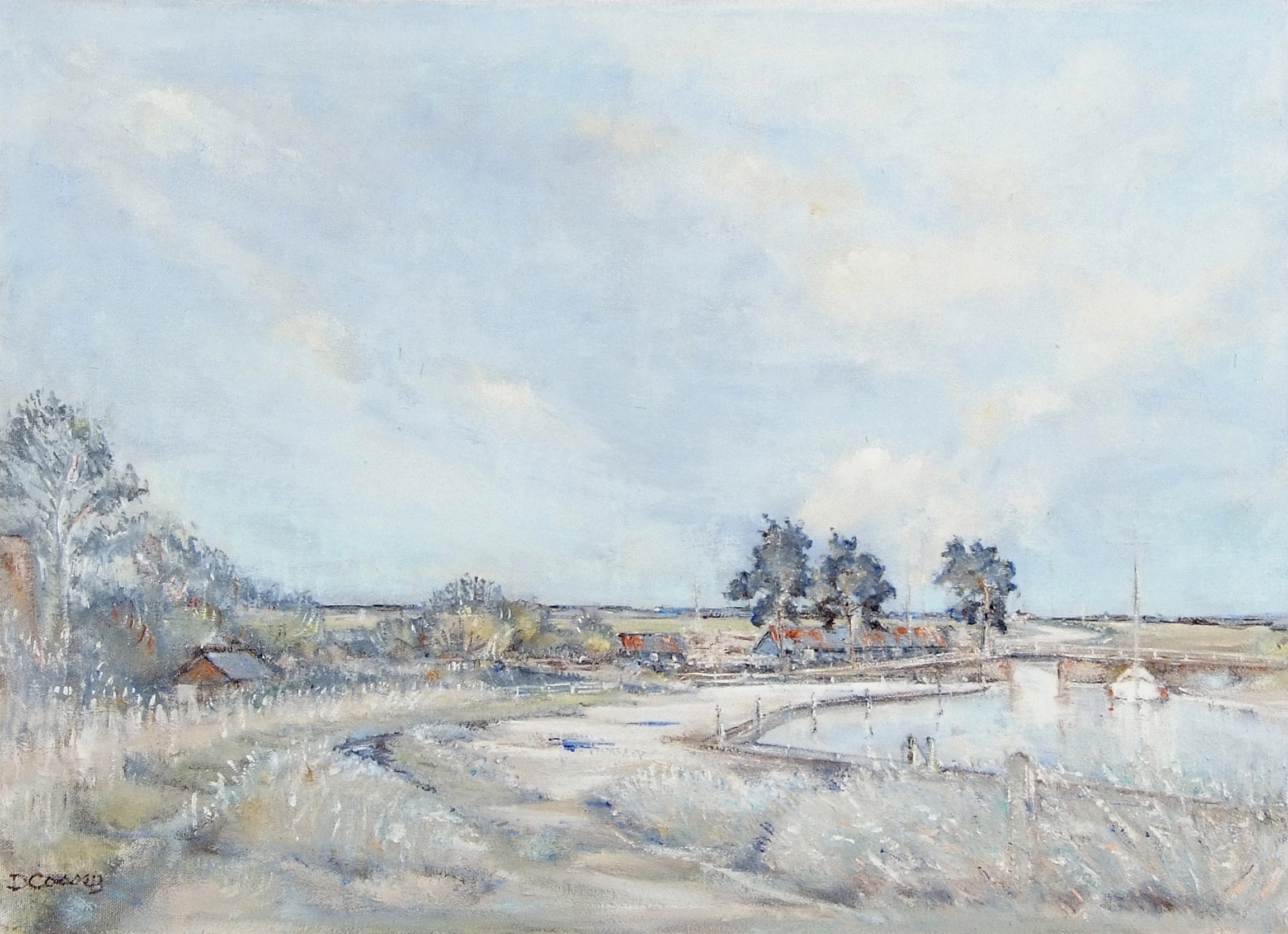 Desmond Cossey (born 1940), Farm and buildings at Burnham Norton, North Norfolk and Leaving Blakeney