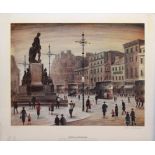Arthur Delaney (1927-1987), Piccadilly, coloured print, signed and numbered 541/650 in pencil to