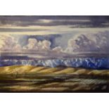 Sir Daniel Lascelles (1902-1967), Landscapes, group of four watercolours, three signed, assorted