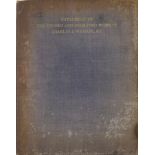 Charles J Watson, RE (1846-1927), The catalogued work of Charles J Watson, RE, cloth bound, foreword