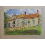 Charles Clifford Turner, "Mill House", watercolour, signed lower right, 36 x 54cm