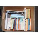 BOX OF MIXED PAPERBACK BOOKS INCLUDING FICTION, HISTORY ETC