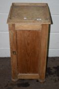 SMALL PINE POT CUPBOARD, WIDTH APPROX 38CM