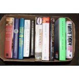 BOX CONTAINING MIXED HARDBACKS