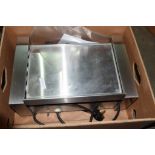 BUFFALO ELECTRIC CATERING STAINLESS STEEL GRIDDLE