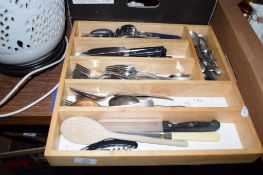 BOX CONTAINING CUTLERY