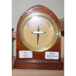 VINTAGE GPO MARKED WOODEN CASED MEASURING INSTRUMENT POSSIBLY VOLTMETER OR SIMILAR, HEIGHT APPROX