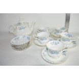 PART RICHMOND BLUE ROCK TEA SET