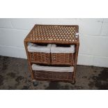 SMALL CANE STORAGE UNIT, WIDTH APPROX 41CM