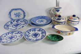 VARIOUS CERAMICS INCLUDING SPODE CAMILLA ETC