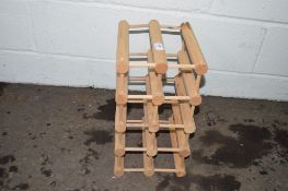 WOODEN WINE RACK